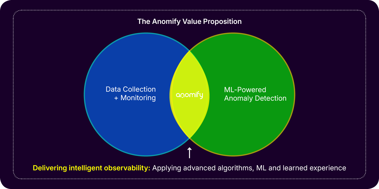 The Anomify Value Proposition Venn Diagram